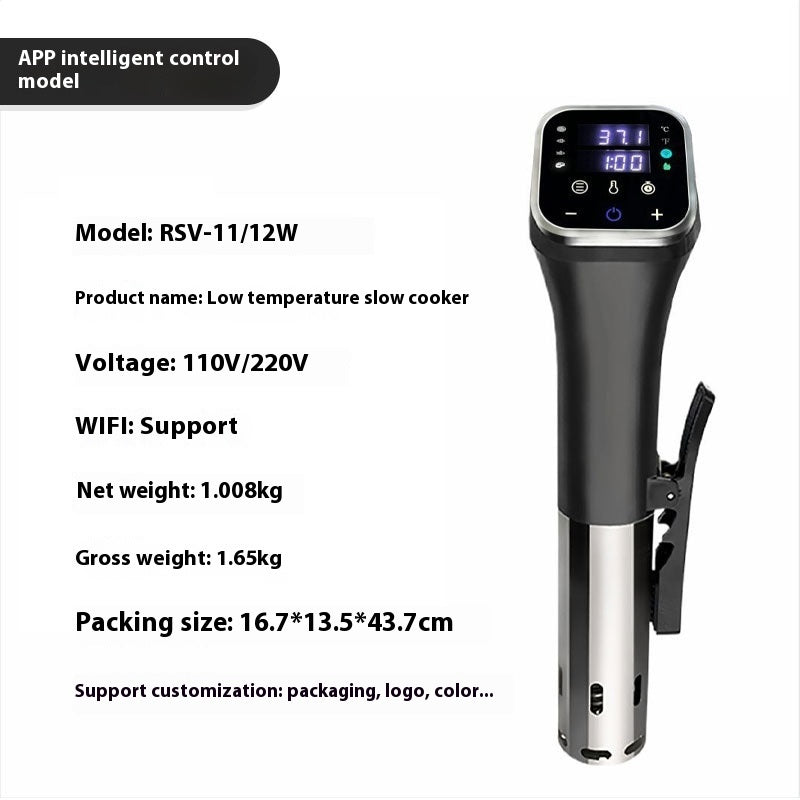 Low Temperature Slow-boiling Machine Vacuum Constant Temperature Handheld Cooking Machine