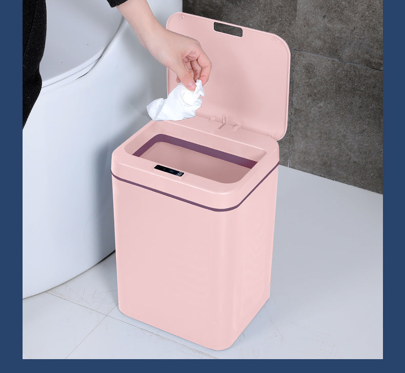 Intelligent Dustbin With Automatic Cover For Household Use