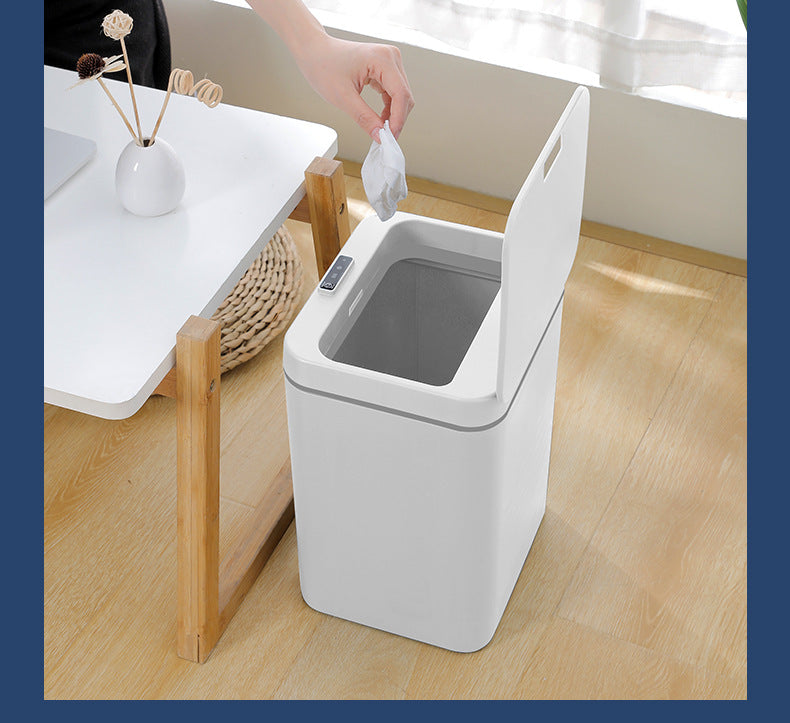 Intelligent Dustbin With Automatic Cover For Household Use