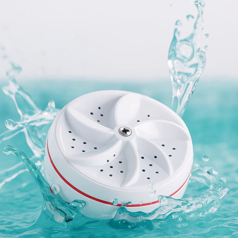Portable Mini Washing Machine for Small Clothes & Daily Laundry