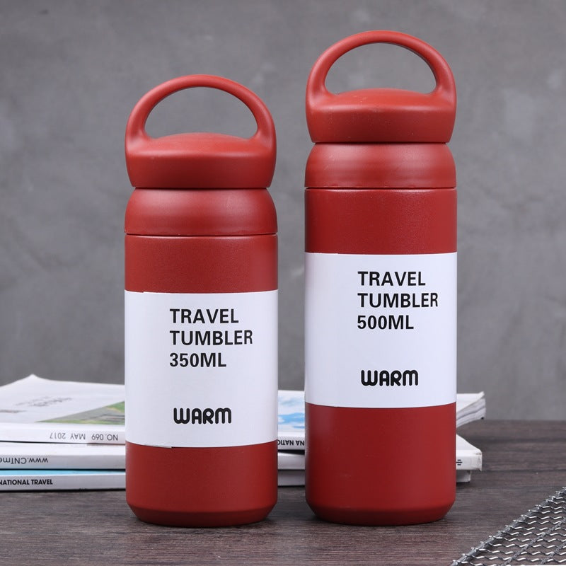 304 Stainless Steel Spray Cup Winter Keep Warm Bottle