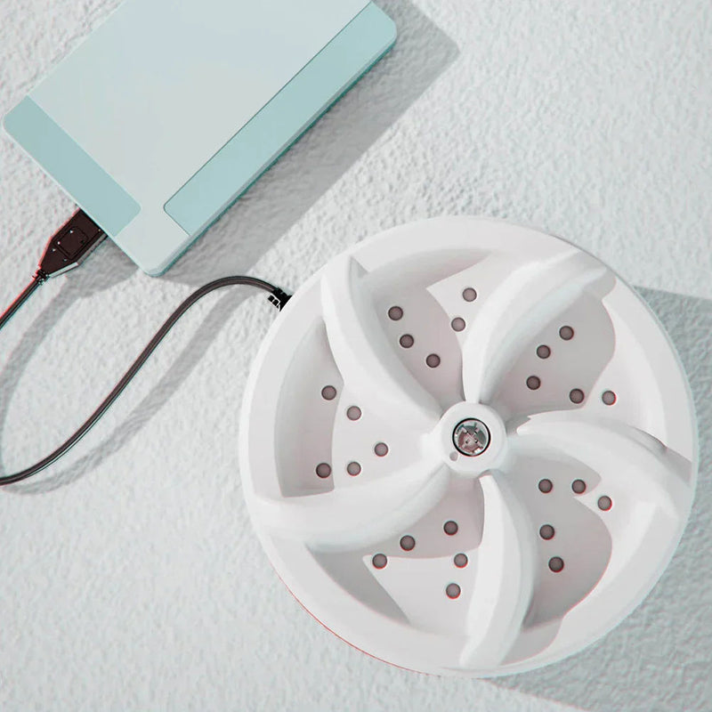 Portable Mini Washing Machine for Small Clothes & Daily Laundry