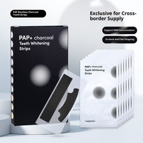 PAP Activated Carbon Teeth Strips Whitening Strip Cleaning Teeth Strips