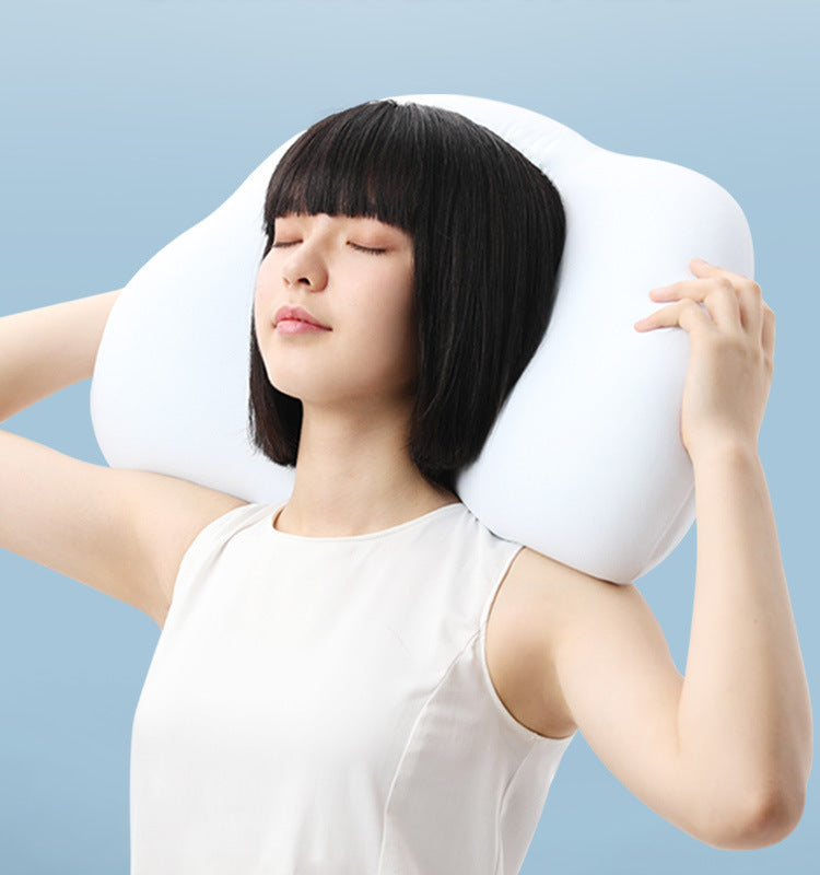 Cooling Memory Foam Pillow for Adults – Breathable Summer Sleep Support