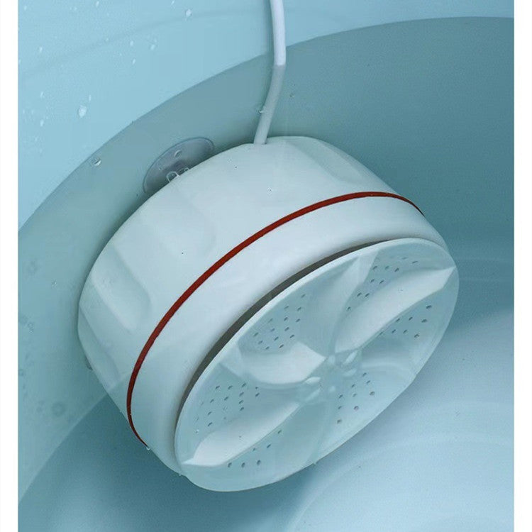 Portable Mini Washing Machine for Small Clothes & Daily Laundry