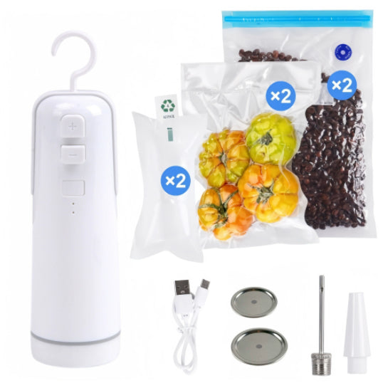 4 In 1 Portable Electric Vacuum Sealer  For Vacuum Storage Bags Kitchen Gadgets