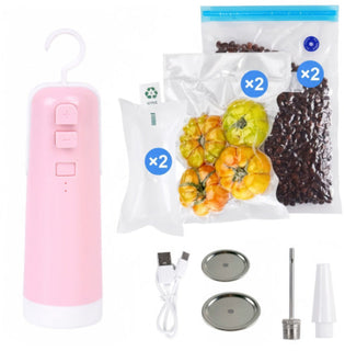 4 In 1 Portable Electric Vacuum Sealer  For Vacuum Storage Bags Kitchen Gadgets