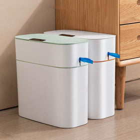 Automatic Electric Trash Bin – Touchless Sensor Trash Can for Home & Office