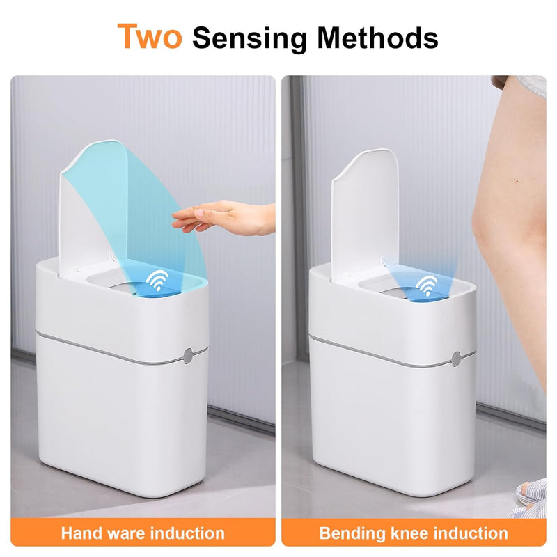 Automatic Electric Trash Bin – Touchless Sensor Trash Can for Home & Office