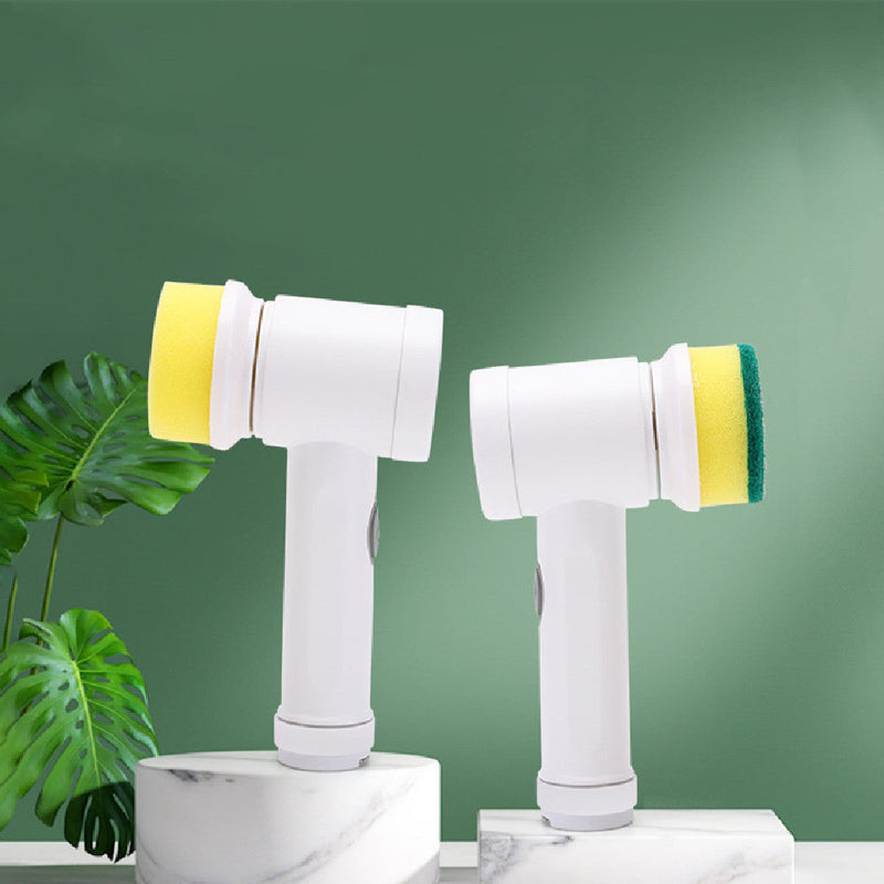 Household Electric Cleaning Brush – Kitchen & Bathroom Scrubber