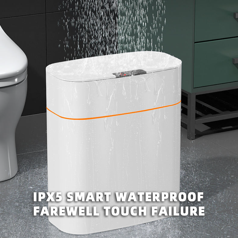Automatic Smart Trash Bin with Lid – Touchless Sensor Waste Can for Home, Office & Car