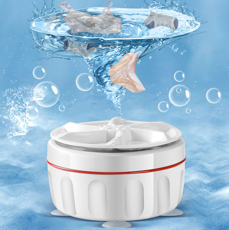 Portable Mini Washing Machine for Small Clothes & Daily Laundry