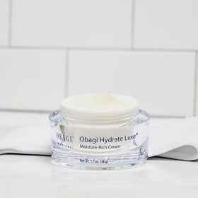 Obagi Hydrate Luxe Moisture-Rich Cream 1.7 oz – Overnight Hydrating Face Moisturizer