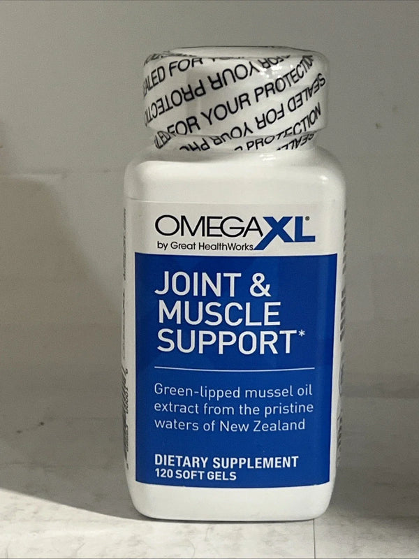 OmegaXL Joint Support Supplement - Natural Muscle 120